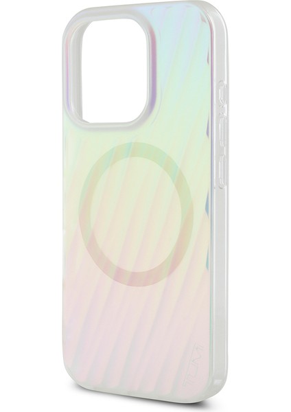 iPhone 16 Pro Kılıf Tumı Orjinal Lisanslı Magsafe Şarj Özellikli Transparan Kapak Colorful