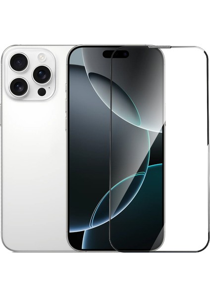 Apple iPhone 16 Pro Max Wiwu GT-020 Titan Ekran Koruyucu Şok Emici Hibrit Polimer Hd Uygulama Aparatlı