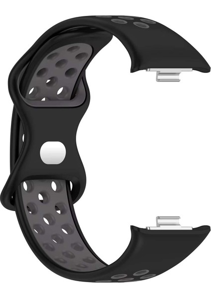 Xiaomi Mi Band 8 Pro Rainbow Gently Band Kordon Siyah Gri