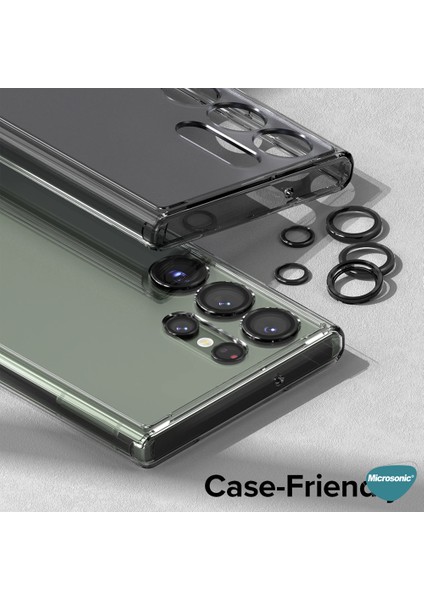 Samsung Galaxy S25 Ultra Tekli Kamera Lens Koruma Camı Siyah indirimleri