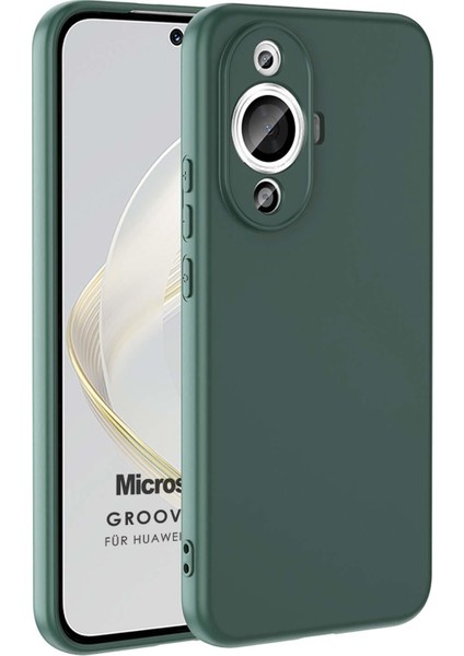 Huawei Nova 12S Kılıf Groovy Soft Koyu Yeşil