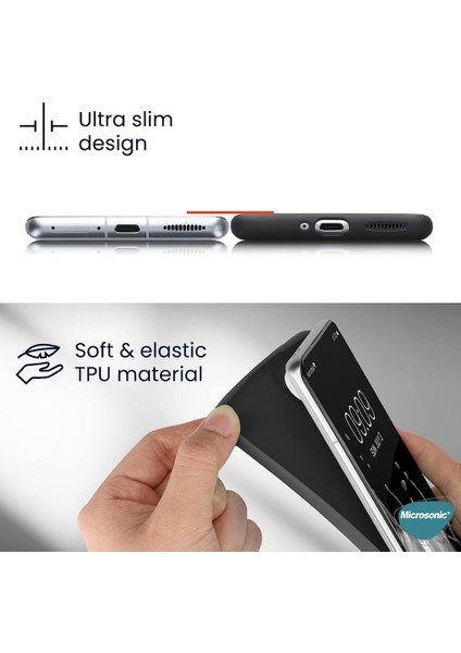 Matte Silicone Xiaomi Redmi Note 14 Pro 5g Kılıf Siyah