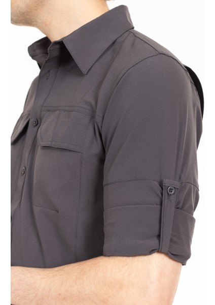 Akn 225 Likralı Premium Taktik Gömlek