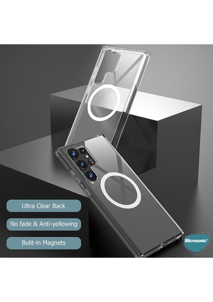 Samsung Galaxy S25 Ultra Kılıf Magsafe Clear Soft Şeffaf fırsatları