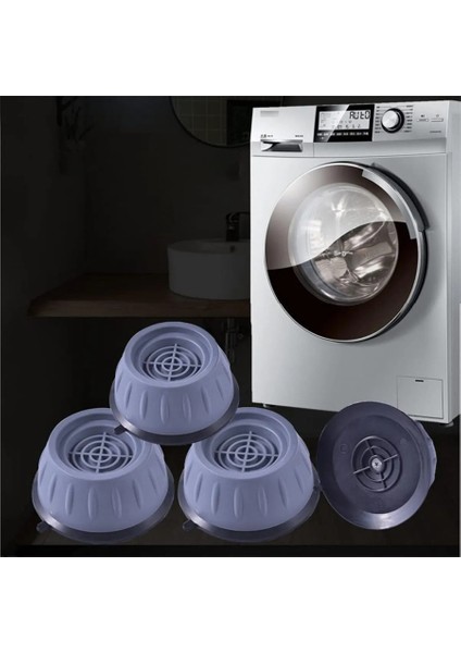 Beyaz Eşya Altlığı Ayağı Çamaşır Bulaşık Makinası Buzdolabı Yükseltici Titreşim Önleyici 16 Adet modelleri