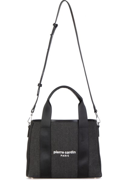 Kadın Siyah Kanvas Çanta 50304203-VR046