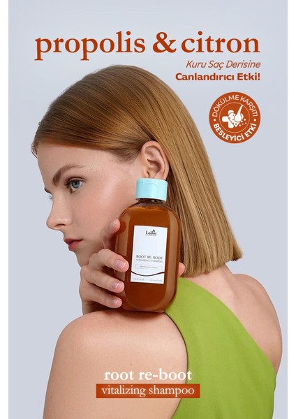 Canlandırıcı Yoğun Nemlendirici Saç Bakım Şampuan Root Re-Boot Propolis Citron fiyatları