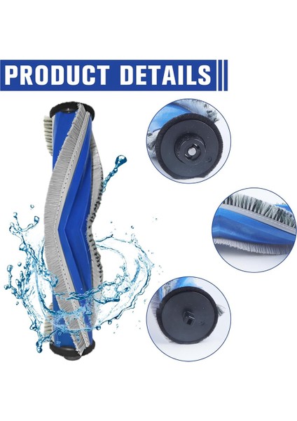 Ecovacs Deebot T30 Pro Omni / T30 Omni / T30 Max Robot Süpürge Ana Yan Fırça Hepa Filtre Paspas Bezi Toz Torbası (Yurt Dışından)