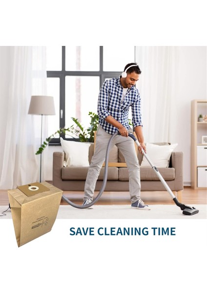 Bissell Zing 4122, 2154, 1668 Serisi Hazneli Süpürge Için Uyumlu 15 Paket Vakum Torbası, Yedek Toz Torbası Parçası (Yurt Dışından)