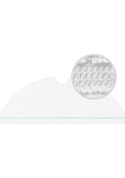 Roborock S6, S6 Maxv, S6 Pure, E5, E4, S5 Max, S5, E35 E2 Robot Süpürge Parçaları Için 50 Adet Tek Kullanımlık Paspas Bezi (Yurt Dışından)