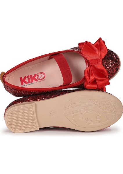 Panı Fiyonk Lastikli Kız Çocuk Babet Ayakkabı indirimleri