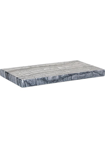 Dekoratif Sunumluk Antrasit Doğal Mermer Taş - 27 x 16 cm fiyatları
