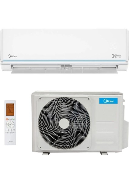 Midea 2025 Model Yeni Nesil A+++ Xtreme Save AG2Eco-24NXD0-I Duvar Tipi 24.000 Btu Wi-Fi İnv. Klima (MONTAJ DAHİL DEĞİLDİR!)