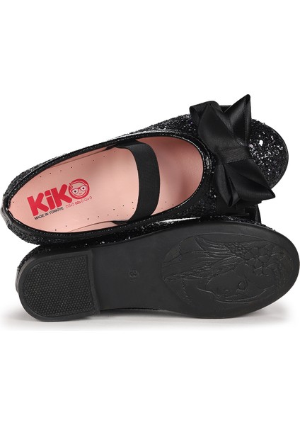 Panı Fiyonk Lastikli Kız Çocuk Babet Ayakkabı indirimleri