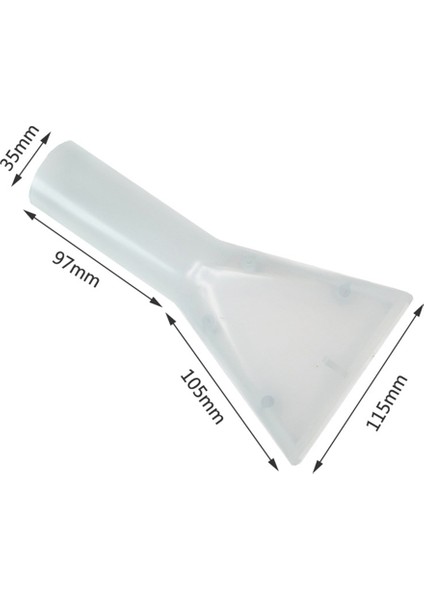 Halı Koltuk Yıkama Aparatı Fırçası 35MM32MM Su Nozulu (Yurt Dışından)