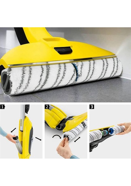 Fc7 Fc5 Fc3 FC3D Gri Için Mikrofiber Silindir Seti (Yurt Dışından)