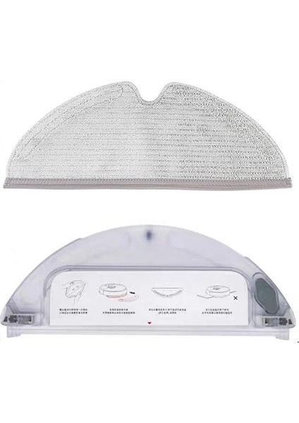 S50 S51 T4 Elektrikli Süpürge Yedek Parçaları Için Su Depolu Paspas Bezleri (Yurt Dışından)