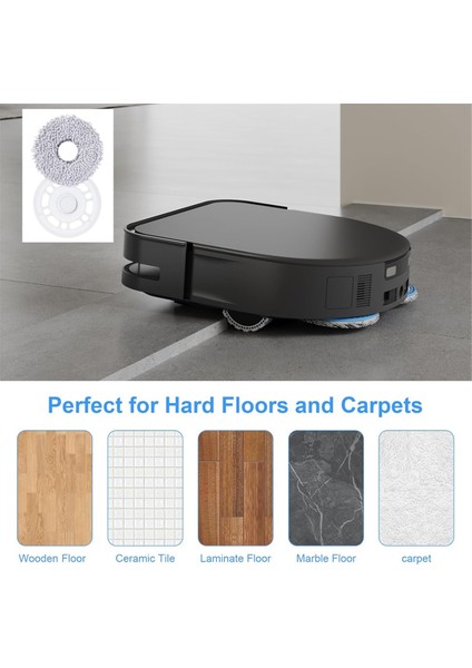 X5 Omni Robot Süpürge Paspas Bezi Tutucusu Için (Yurt Dışından)