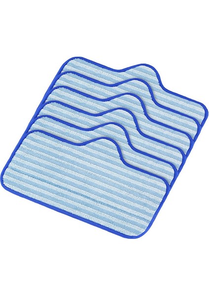 6 Adet Mikrofiber Mat Temiz Buharlı Temizleyici Yıkanabilir Mat Için Uygun (Yurt Dışından)