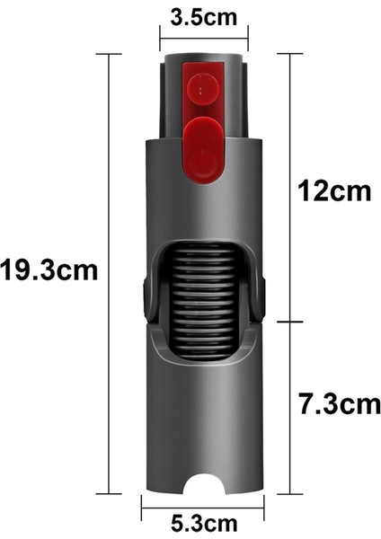 V7 V8 V10 V11 Vakum Hızlı Çıkarma Adaptörü Için Alt Adaptör (Yurt Dışından)