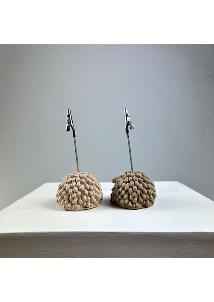 Kuzu Not Tutucu 2'li Set (Krem-Kese Kağıdı)