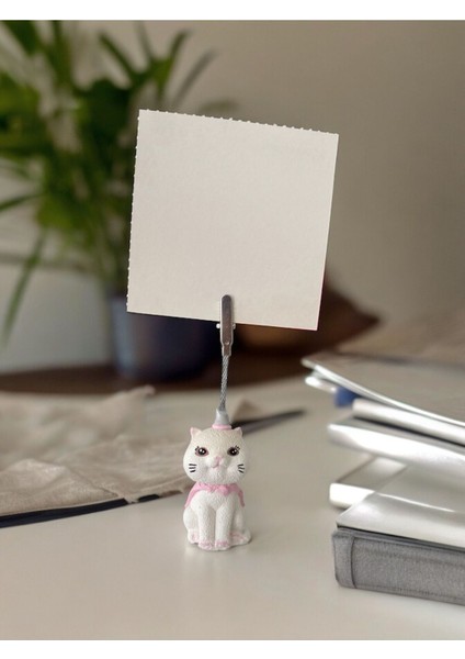 Pelerinli Kedi Not - Fotoğraf Tutuculu Obje fırsatları