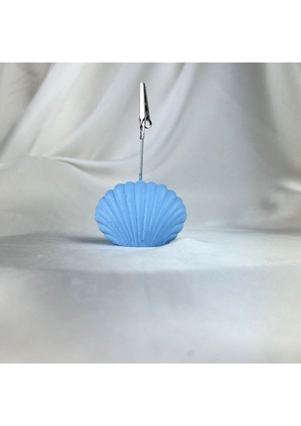 Mavi Istiridye Not Tutucu, Fotoğraf Tutucu