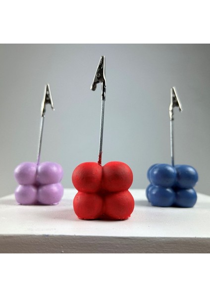 Bubble Not Tutucu 3'lü Set ( Nane-Lila - Gri Mavi)