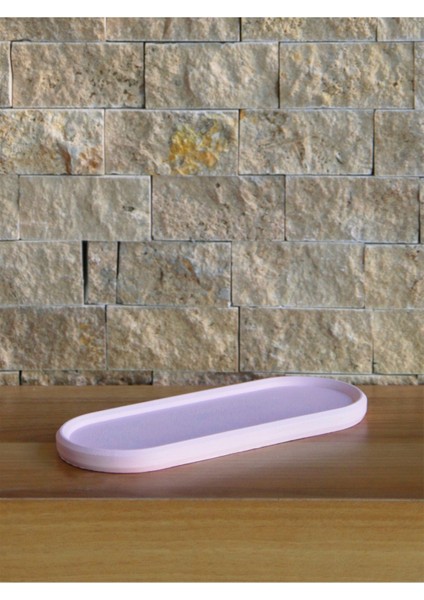 Dekoratif Mum, Saksı ve Takı Tabağı Oval 24X9 cm