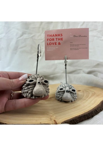 Vizon Eskitme Kuzu Not Tutucu