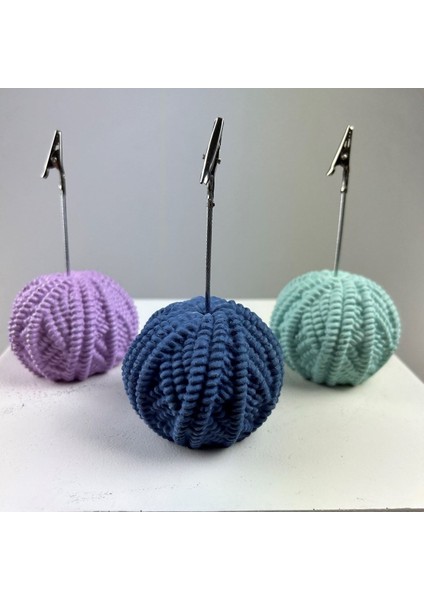 Yumak Not Tutucu 3'lü Set ( Lila - Gri Mavi - Nane )