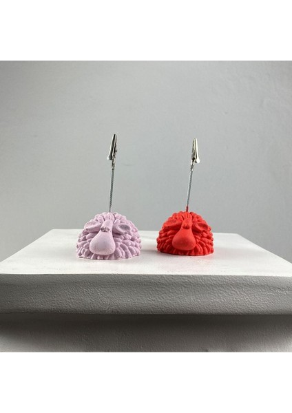 Kuzu Not Tutucu 2'li Set (Mercan - Pembe )