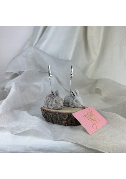 Eskitme Tavşan 2'li Not Tutucu Set, Fotoğraf Tutucu fiyatları