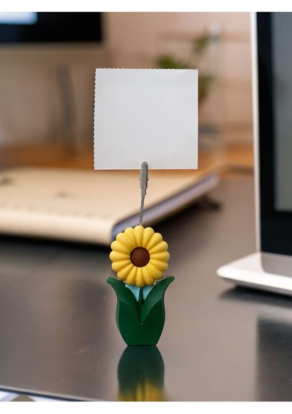 Ayçiçek Not - Fotoğraf Tutucu Hediyelik Ofis Seti modelleri