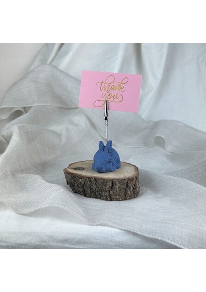 Gri Mavi Tavşan Not Tutucu, Fotoğraf Tutucu fiyatları