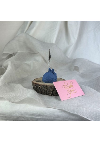 Gri Mavi Tavşan Not Tutucu, Fotoğraf Tutucu modelleri