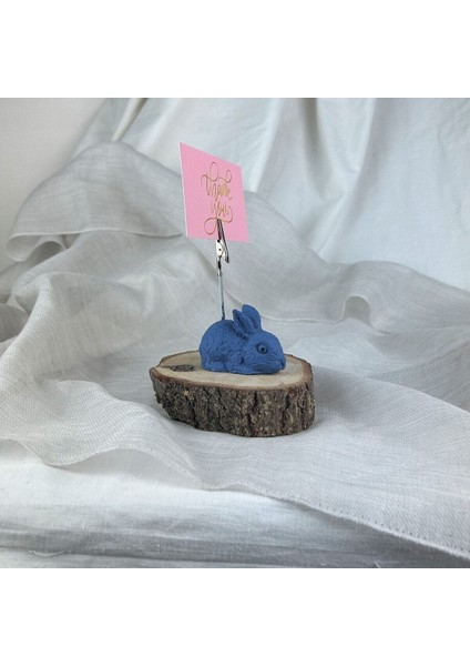 Gri Mavi Tavşan Not Tutucu, Fotoğraf Tutucu indirimleri