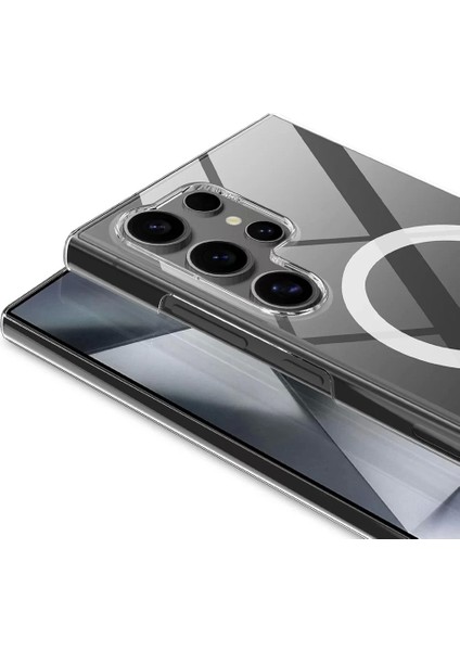 Samsung Galaxy S25 Ultra Sararmayan Kılıf Kamera Korumalı Porto Silikon Magsafe Sert Kapak fırsatları