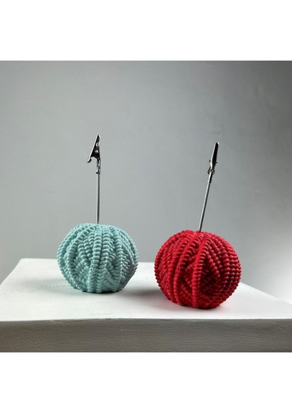 Yumak Not Tutucu 2'li Set ( Nane - Kırmızı ) modelleri