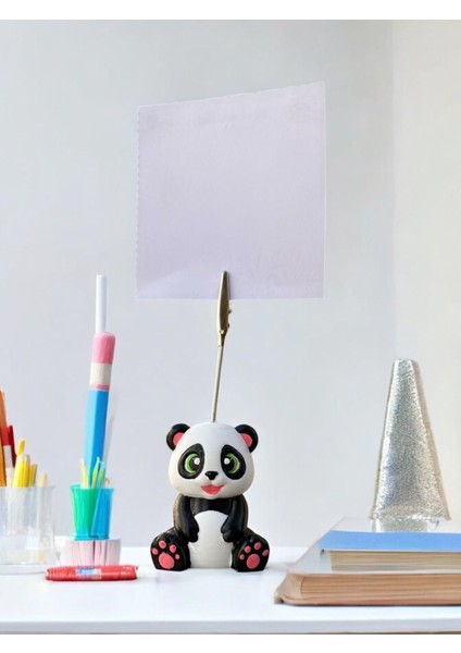 Sevimli Mutlu Panda Fotoğraf Not Tutacağı Hediyelik Not Tutucu fırsatları