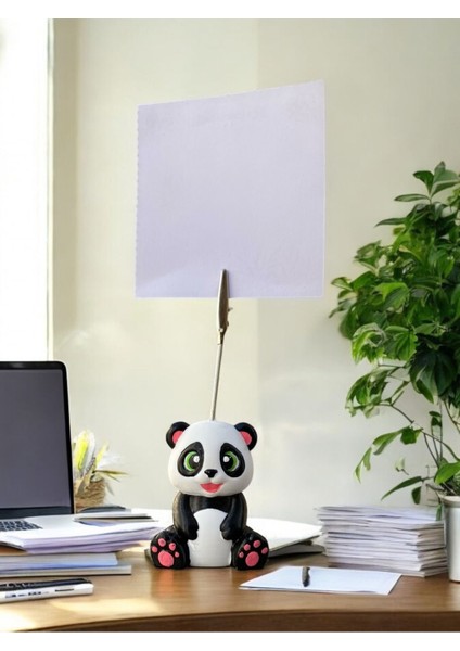 Sevimli Mutlu Panda Fotoğraf Not Tutacağı Hediyelik Not Tutucu indirimleri