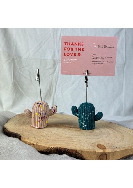 Krem Koyu Yeşil Kaktüs Splash 2'li Not Tutucu Set fiyatları