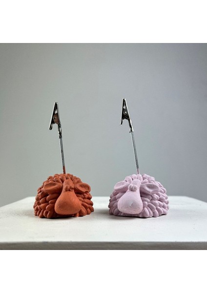 Kuzu Not Tutucu 2'li Set (Pembe-Terracota) fırsatları