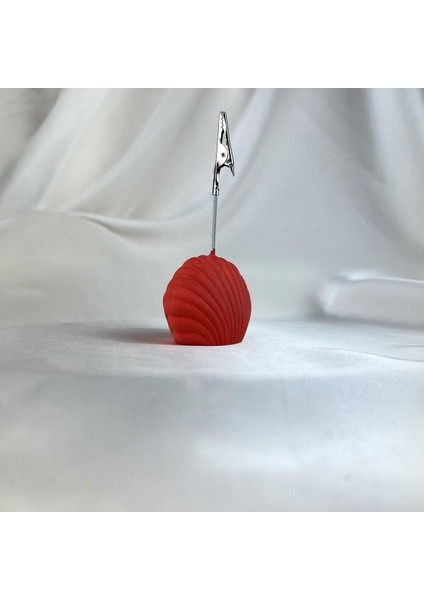 Kırmızı Istiridye Not Tutucu, Fotoğraf Tutucu fiyatları