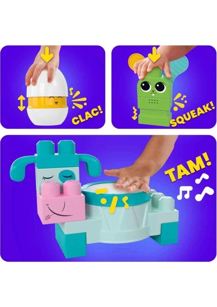 HPB46 Mega Bloks® Çiftlik Orkestrası 40 Parça +1 Yaş
