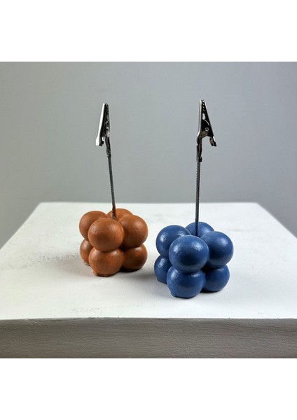 Bubble Not Tutucu 2'li Set ( Terracota - Gri Mavi ) fiyatları