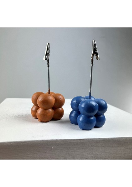 Bubble Not Tutucu 2'li Set ( Terracota - Gri Mavi ) modelleri