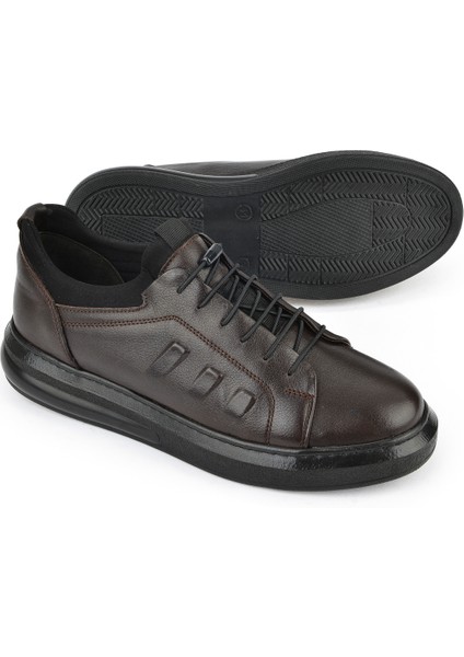 Ziya, Erkek Sneaker 143423Z72 Kahve
