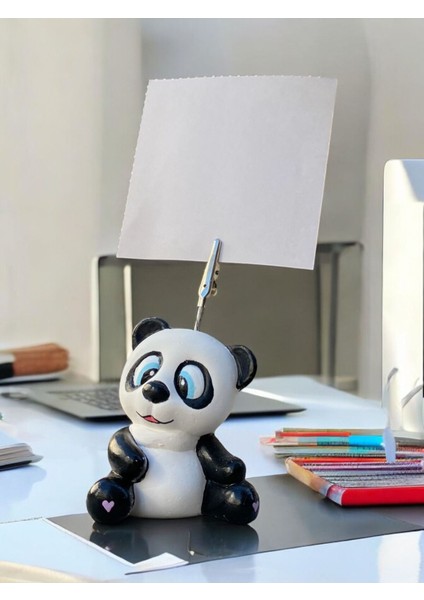 Tatlı Sevimli Kawaii Panda Fotoğraf Not Tutacak Ofis Hediye Tutucu fiyatları