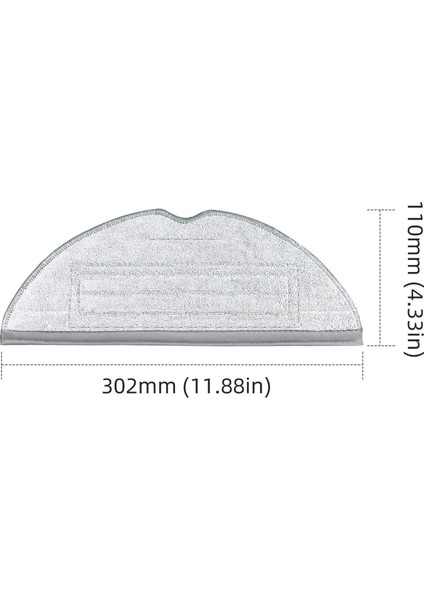 S8S8 Plus Roller Ana Yan Fırça Hepa Filtre Paspas Pedi Için (Yurt Dışından)